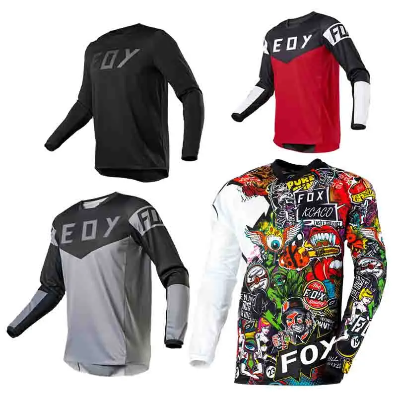 2024 Motocross Jersey Mtb Downhill Jeresy Cycling Mountain Bike DH Maillot Ciclismo Hombre Quick Dry Jersey eoyfox Jersey