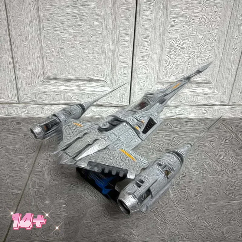the cheapest Sale 1809Pcs Building Brick Sci-fi Interstellar Fighter Toy DIY Assemble Space Plane Tabletop Display Birthday Gift
