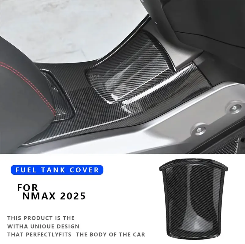 

MTKRACING For YAMAHA NMAX 2025 Motorcycle modified fuel tank cap version with carbon fiber pattern fuel tank cap