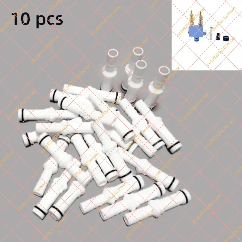 5-100Pcs Annular Gap Collector Nozzle 241225 Powder Injector Pump Replacement Parts High Precision Industrial Fitting