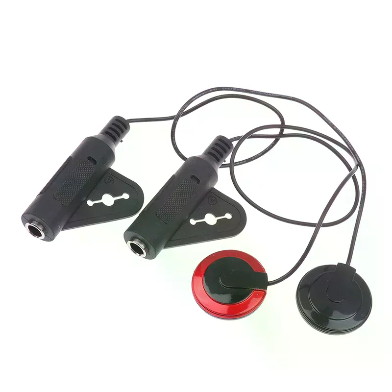 Contact 6.35 Microphone Piezo Pickup For Acoustic Guitar Microphone Pickup Cello Banjo Ukulele Lute Mandolin Violin Mic Pickup