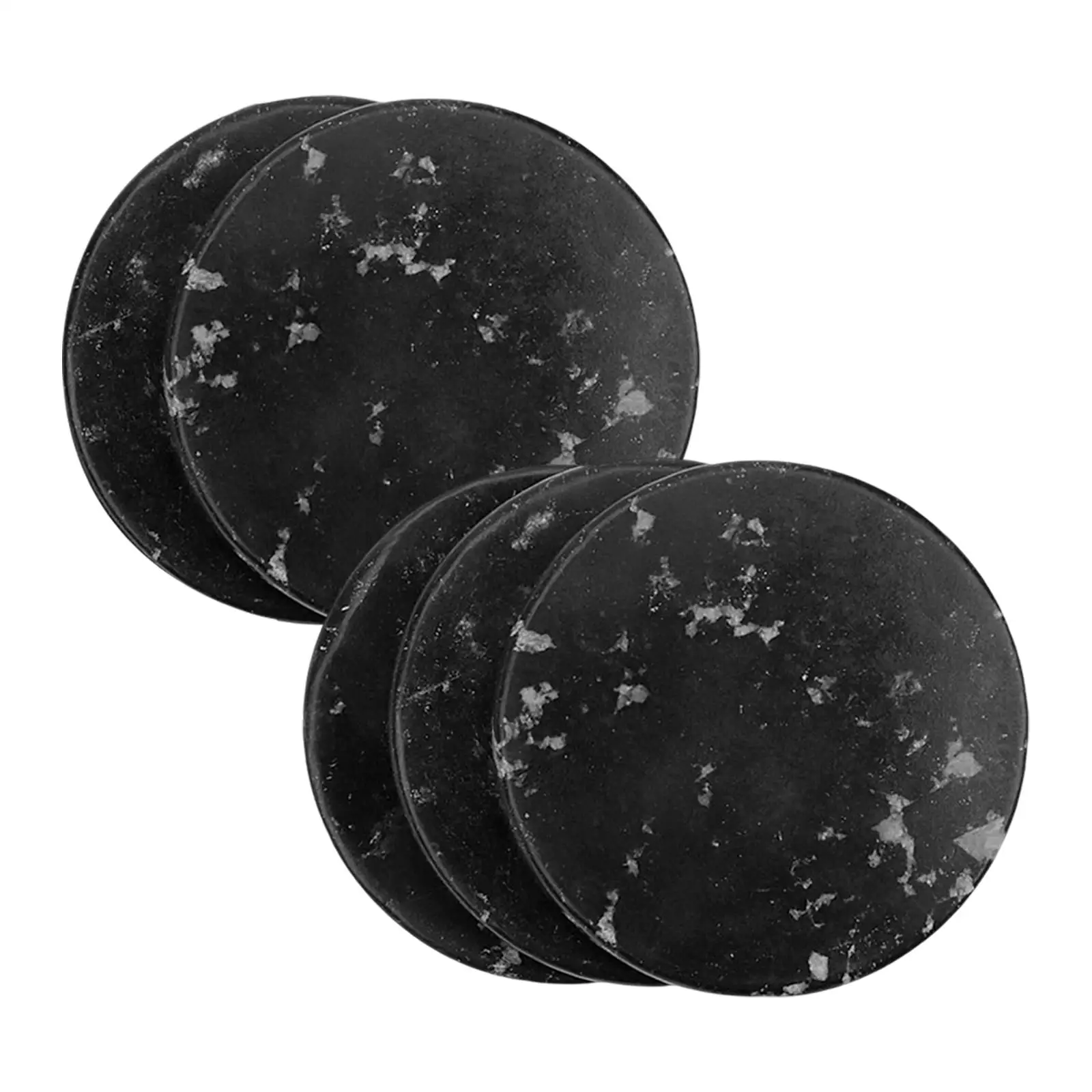 5x Round Eyelashes Extension Jade Stone Glue Adhesive Holder Cosmetic Tool
