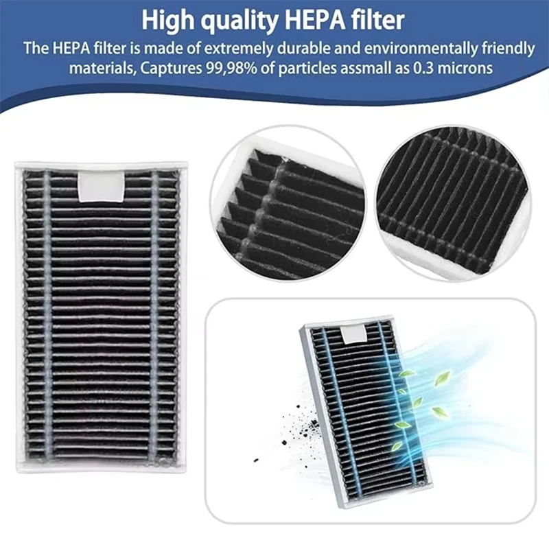 For Ecovacs T90 Pro Omni/X9S Pro Omni Robot Vacuum Cleaner Accessories HEPA Filter Replacement Parts view 3