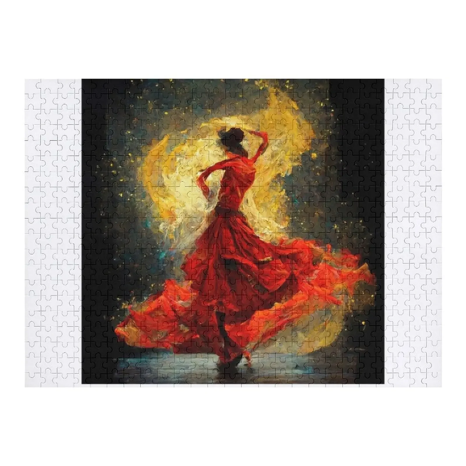 

Пазл для танцора фламенко на заказ, детский деревянный пазл с изображением на заказ