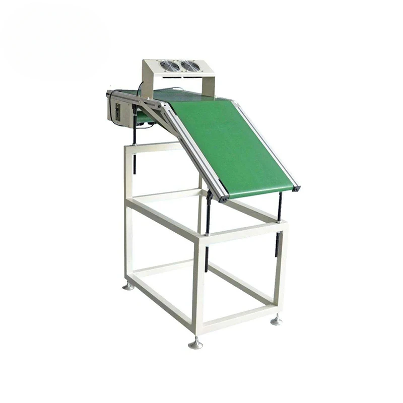 

Сделано в Китае Ленточный конвейерный станок из ПВХ Регулируемая высота Ленточный конвейерный станок