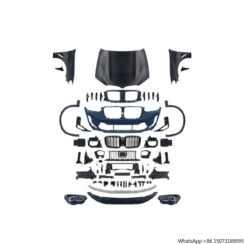 

Tegrray G01/08 Upgrade to X3M-(2022+) old to new Body Kits Headlight Front and Rear Bumper Assemblies for 2018-2021