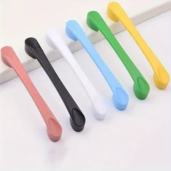 1Pcs/5Pcs Colorful Drawer Handles for Children's Wardrobes and Cabinets Kitchen Cabinet Handles Door Knob Handles for Furniture