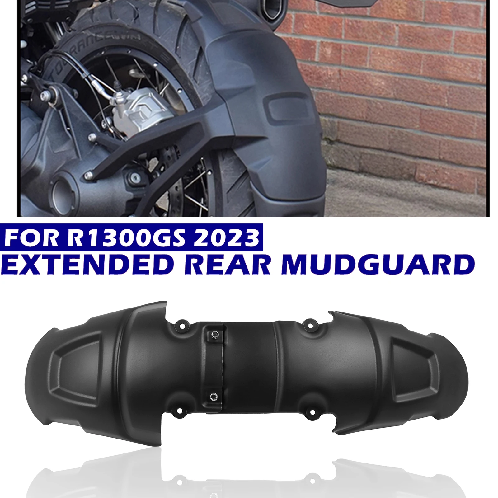 

Для BMW R1300 GS R1300 GS 2023-2024 мотоциклетное заднее крыло, расширение крыла, колеса, брызговики, аксессуары