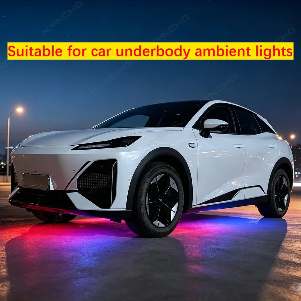 car LED decorative underbody ambient lights for cars multi color adjustable compatible with various vehicle models