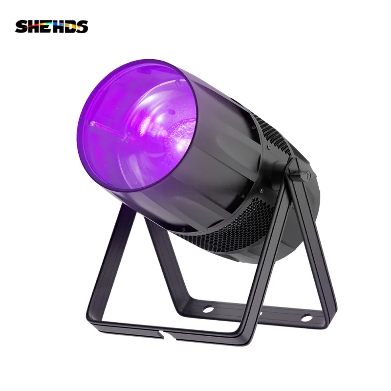

SHEHDS Waterproof LED Zoom Par COB 300W RGBW Lighting 4in1 Outdoors IP65 DMX512 Lightings for Wedding DJ KTV Church