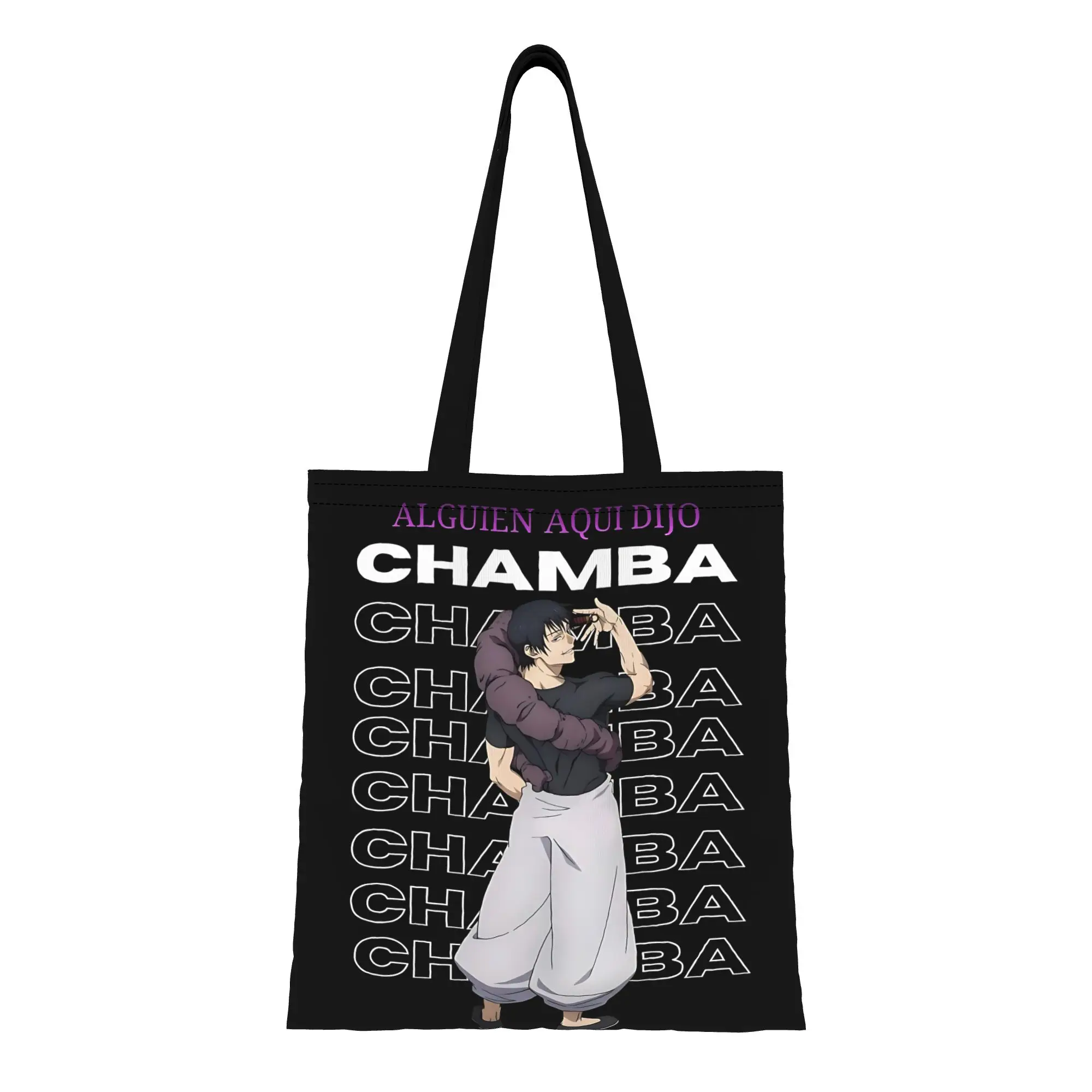 

ita bag back to school Jujutsu Kaisen Canvas funko Canvas Tote Bag Women'S Shoulder Handbag