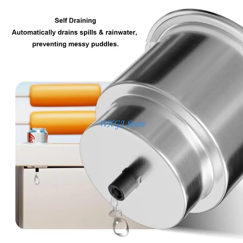 37JE 4X Marine Grade 316 Stainless Steel Beverage Holders For vessel Campers And Golf Carts Long Lasting And