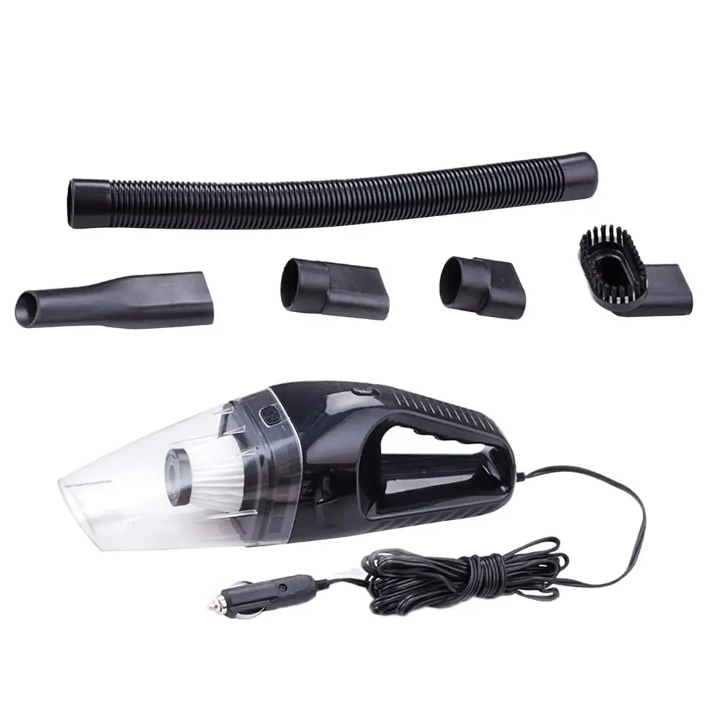 12V 120W Car Vaccume Cleaner Poweful Cyclone Suction Home Portable Handheld Vacuum Cleaning Dust Collector Universal Mini