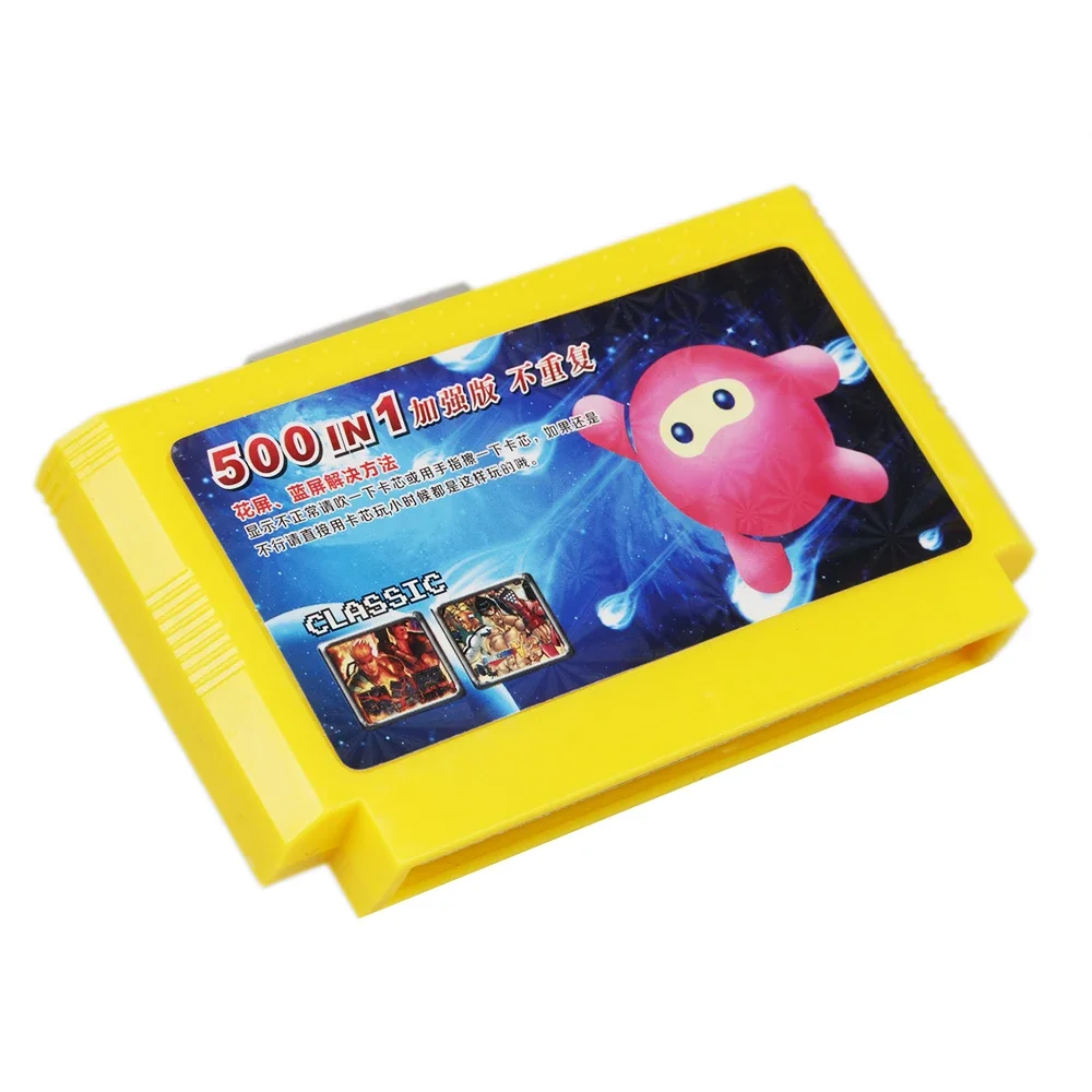 500 in 1 Classic Games Collection 8 Bit 60 Pins Game Card for Video Game Console Memory Card - Image 2