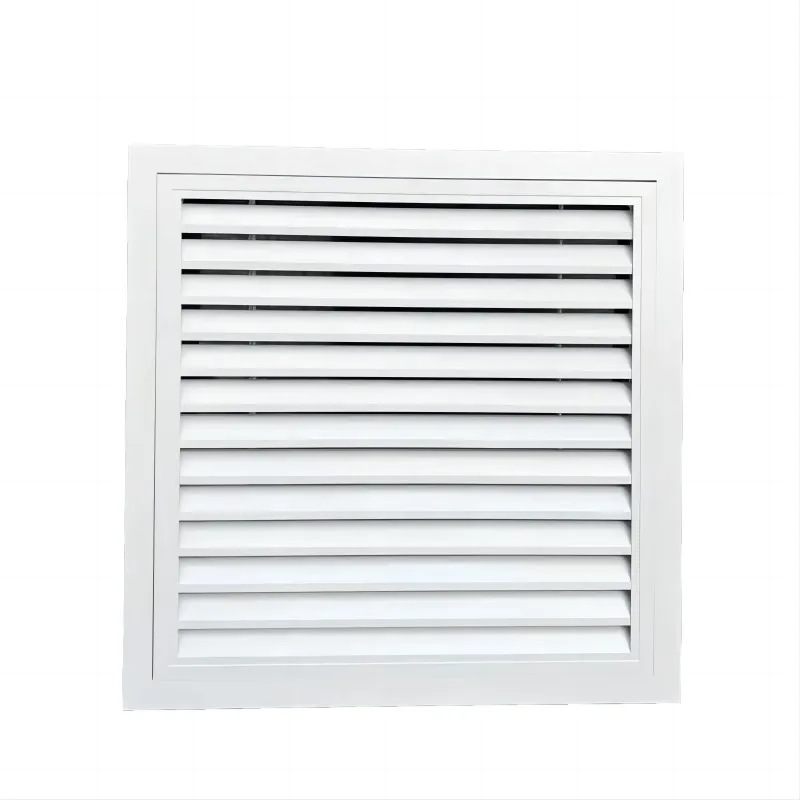 exhaust shutter vent aluminum alloy for Wall Ceiling shutter Central air grille ventilation cover repair port ventilation system