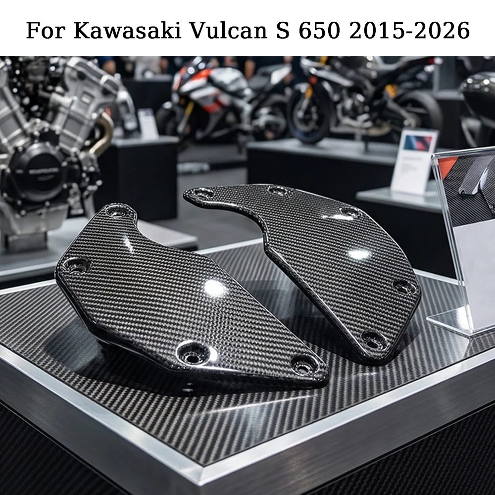 

Накладка на обтекатель из сухого карбона для мотоцикла Kawasaki Vulcan S 650 2015-2026