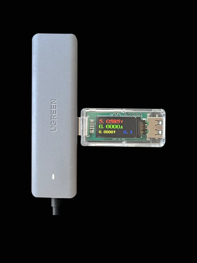 Monitor USB de voltaje, corriente y potencia con pantalla TFT, STM32F103+INA226