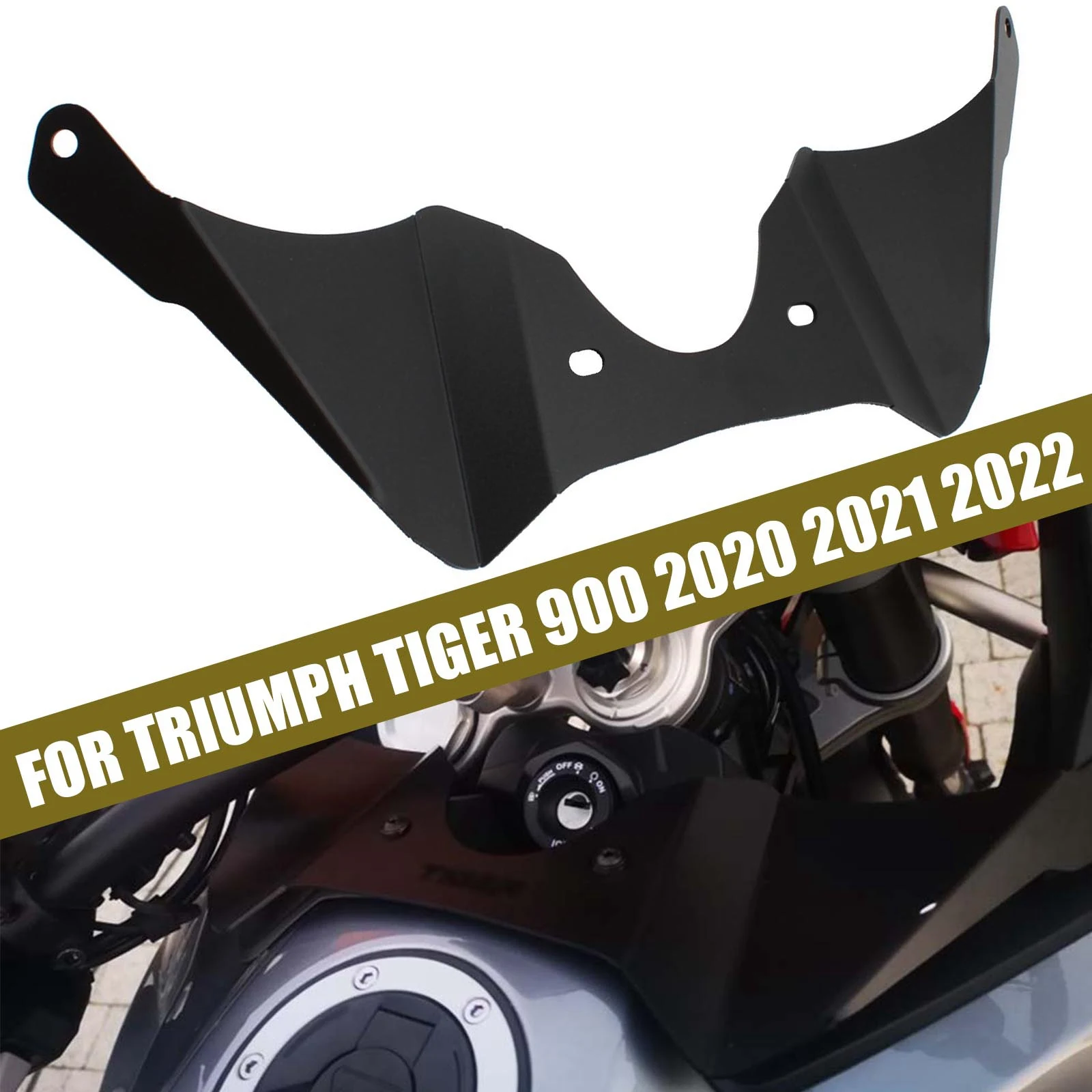 Motorcycle Accessories Forkshield Updraft Deflector Wind Deflector For Triumph Tiger 900 Rally Pro 2020 2021 2022 900 GT