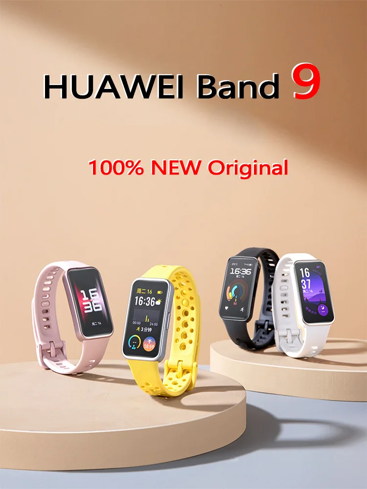 

2025 New Original Huawei Band 9 Smart Band Of Intelligent Exercise Two-Week Endurance Heart Rate Sleep Blood Oxygen Monitor