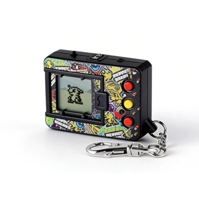 Consola de Mascotas Virtuales Digimon de la Serie Digivice Original de Bandai, Agumon Vintage, Juguete Portátil Divertido, Regalo para Fanáticos del Anime
