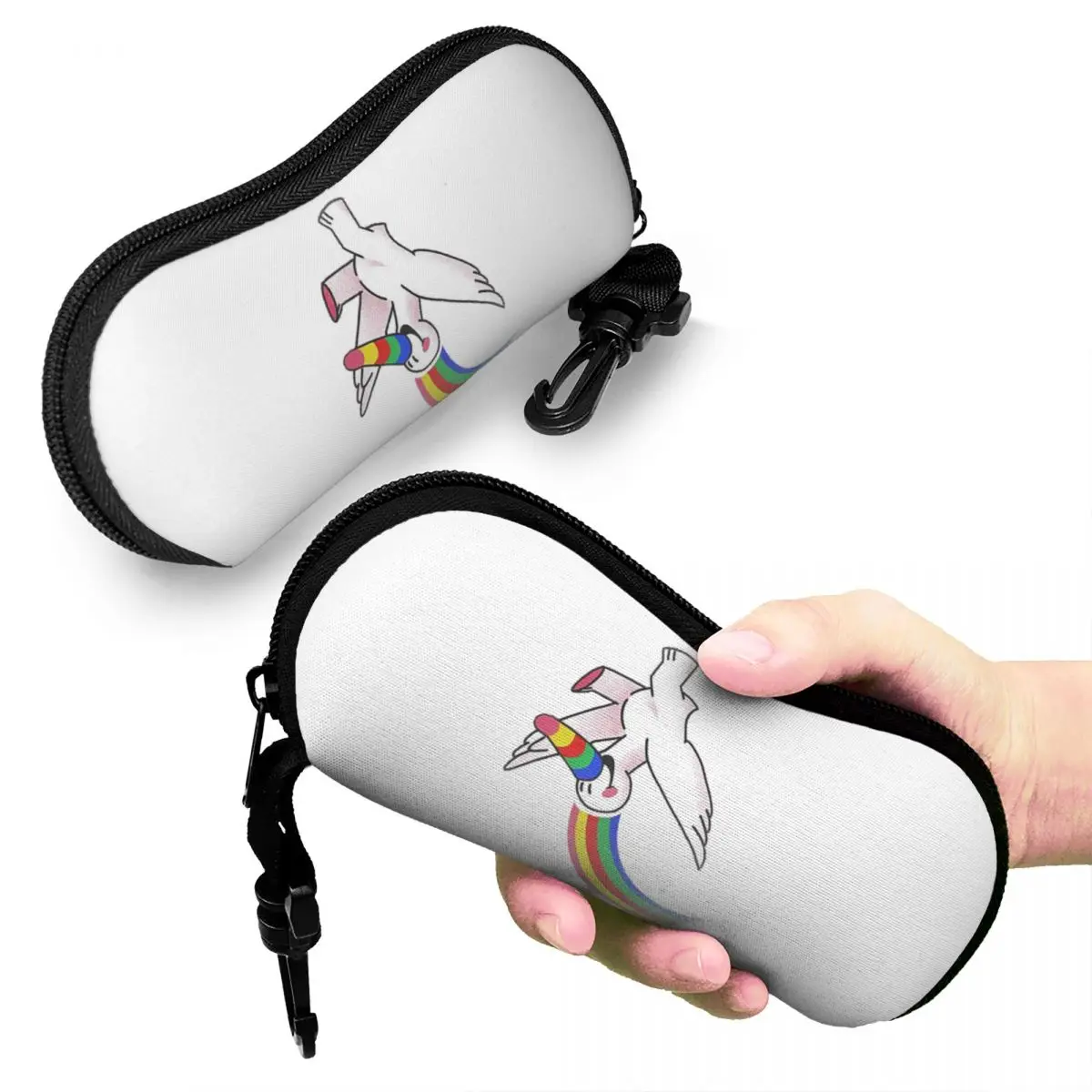 

Curro Shell Glasses Case Protector Sunglasses Box Women Men Soft Eyeglasses Bag Pouch