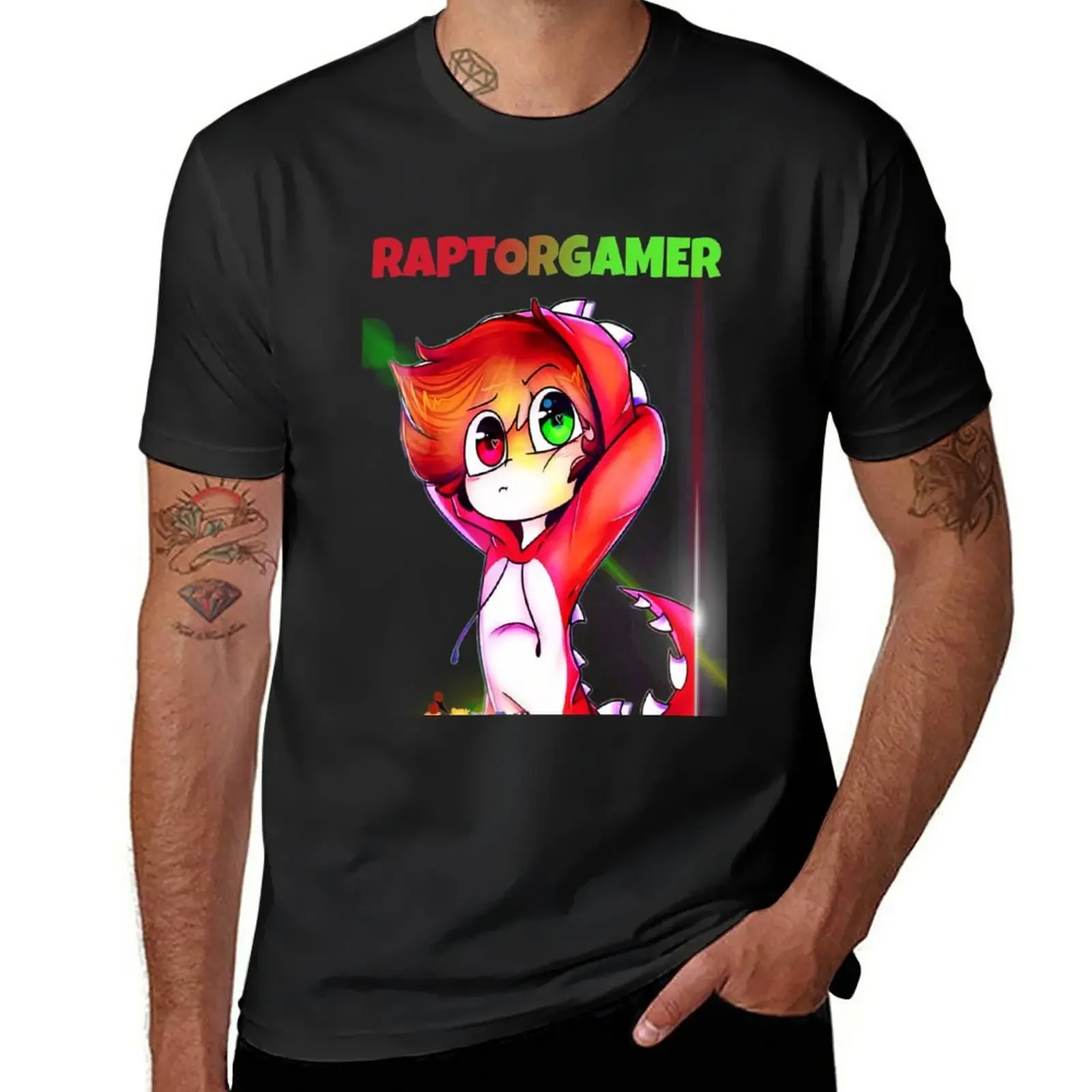 

Plus size t shirts graphic tees man clothes cute clothes mens tall t shirts New Raptorgamer is here T-Shirt graphic harajuku new