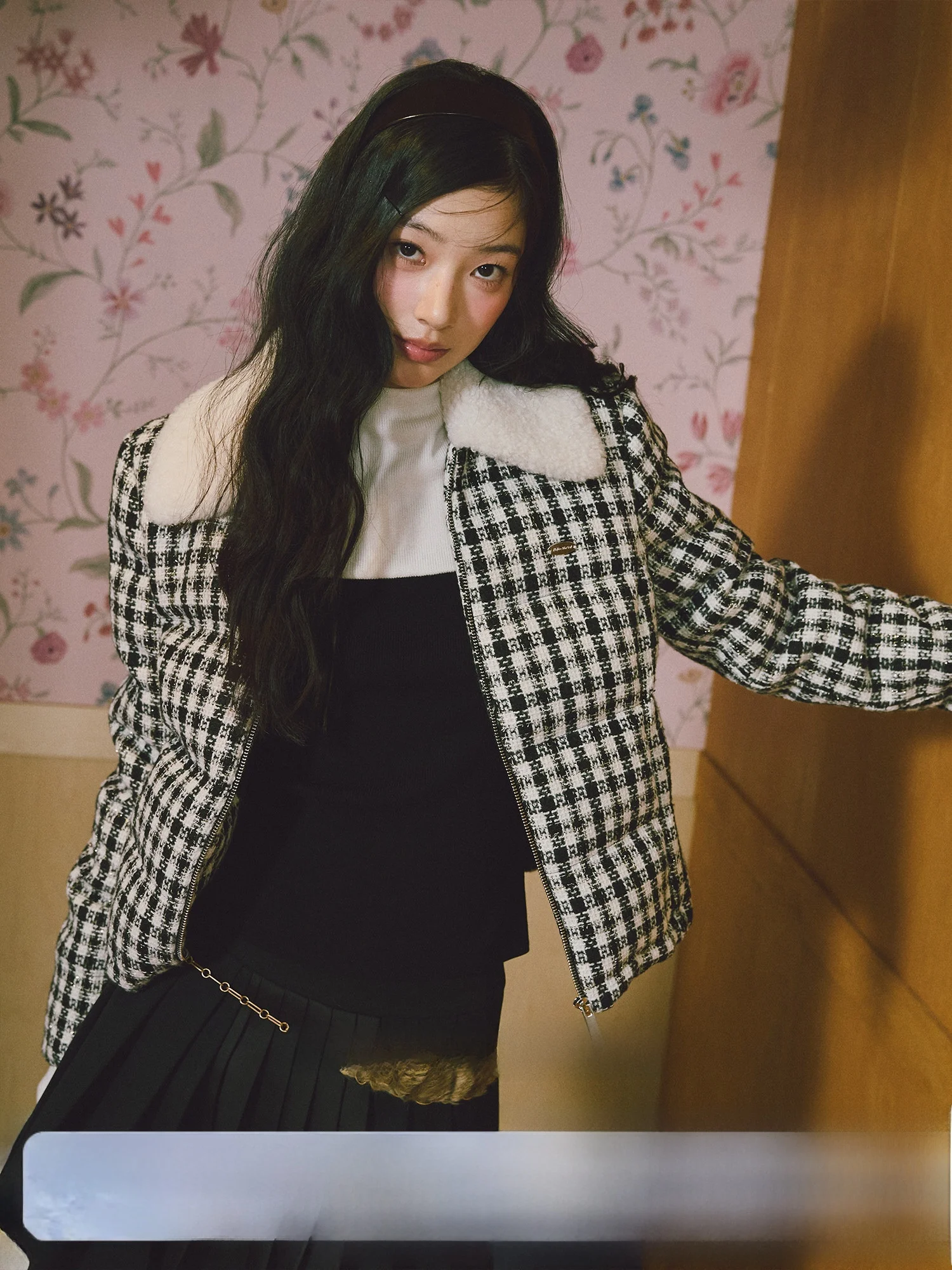 

Женская короткая пуховая куртка LaluneDuCiel с теплым фланелевым воротником, зимнее пальто, белое, с дизайнерским принтом, для повседневной носки