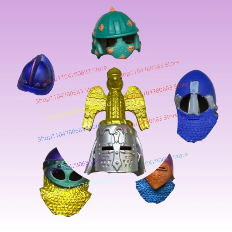 

MOC Building Blocks, Assembled Custom Mini Helmet Model, Hobby Collection Ornament Accessories Toy, Gift for Boys