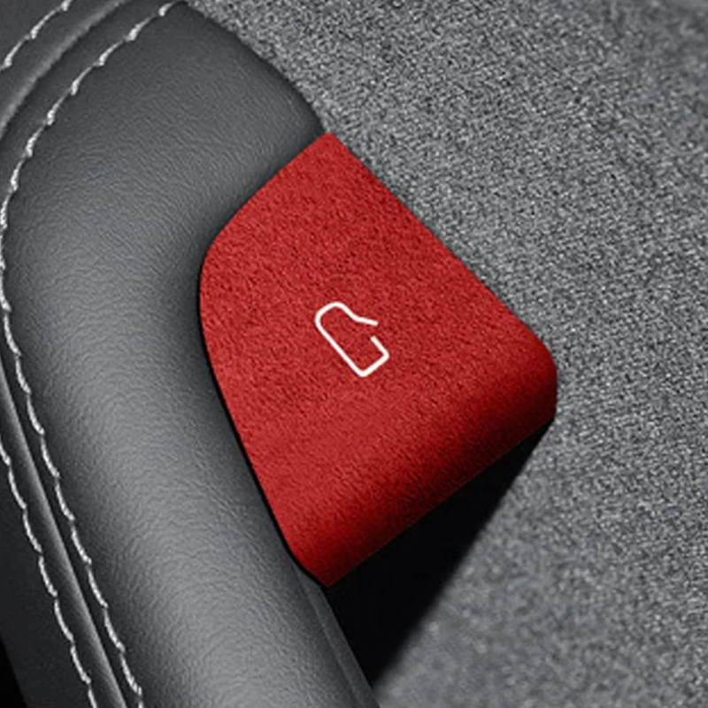 For Tesla New Model 3 Y Juniper Highland Car Open Door Button Stickers Armrest Window Lift Button Switch Interior Accessories