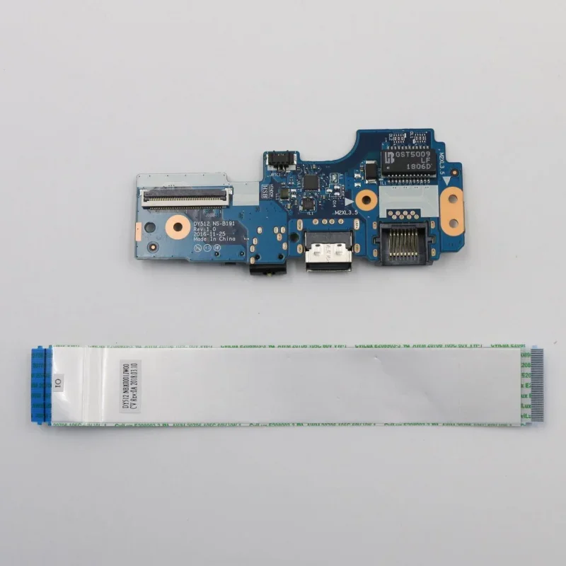 new original for lenovo y520 Y520-15IKBN usb audio card lan io with cable dy512 NS-B191 nbx0001jw00 complete tested