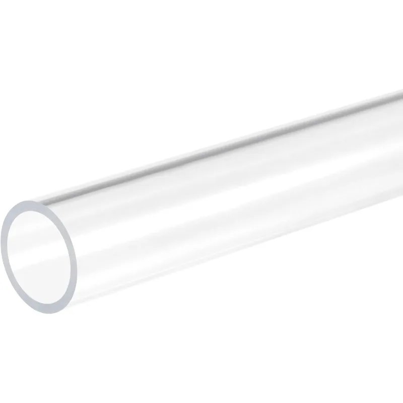 MECCANIXITY Acrylic Pipe Rigid Round Tube Clear 16mm(5/8