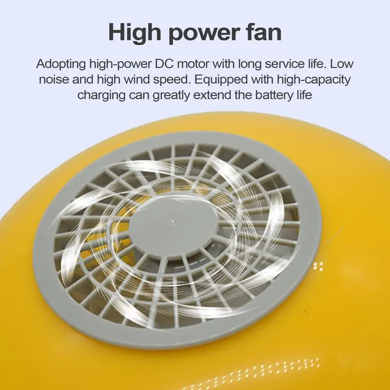 Hat With Fan Built In USB Charging Hard Hat Fan Outdoor Cool Caps Ventilated Caps Adjustable For Outdoor Construction And Home