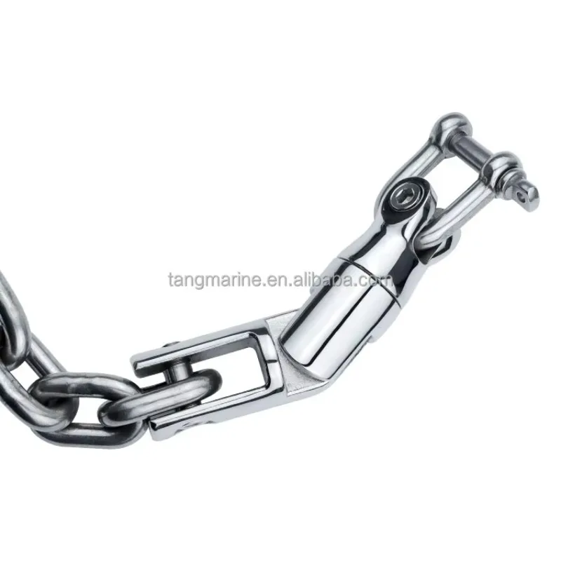 

STLF Factory 316 Stainless Steel Long Anchor Swivel Connector Double Anchor Marine Hardware Accessories for Boats Yachts New