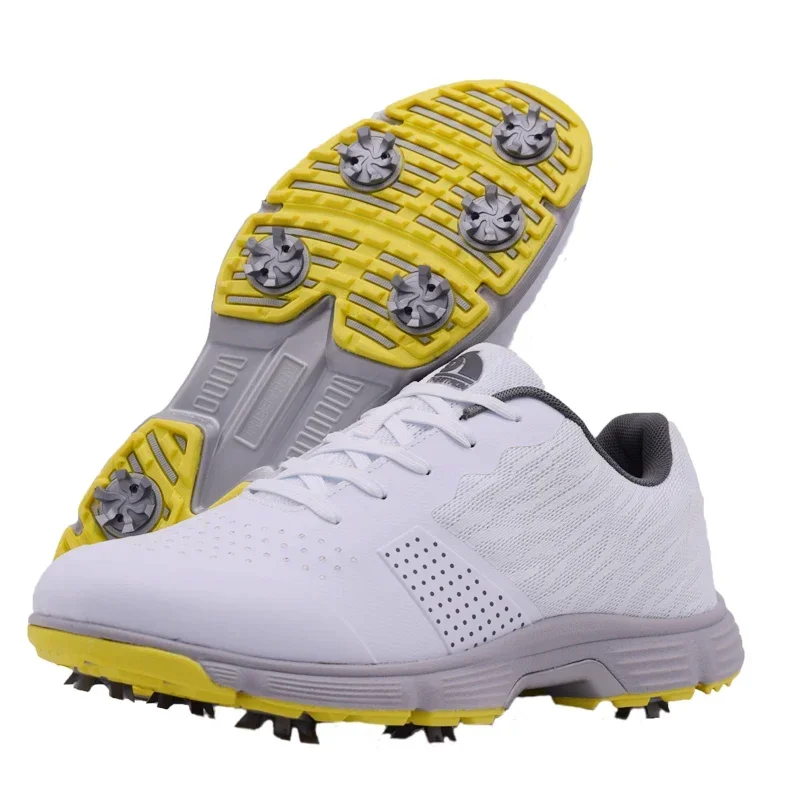 

Men Golf Shoes New Golf Sneakers Luxury Gym Shoes Golfers Anti Slip Walking Sneakers