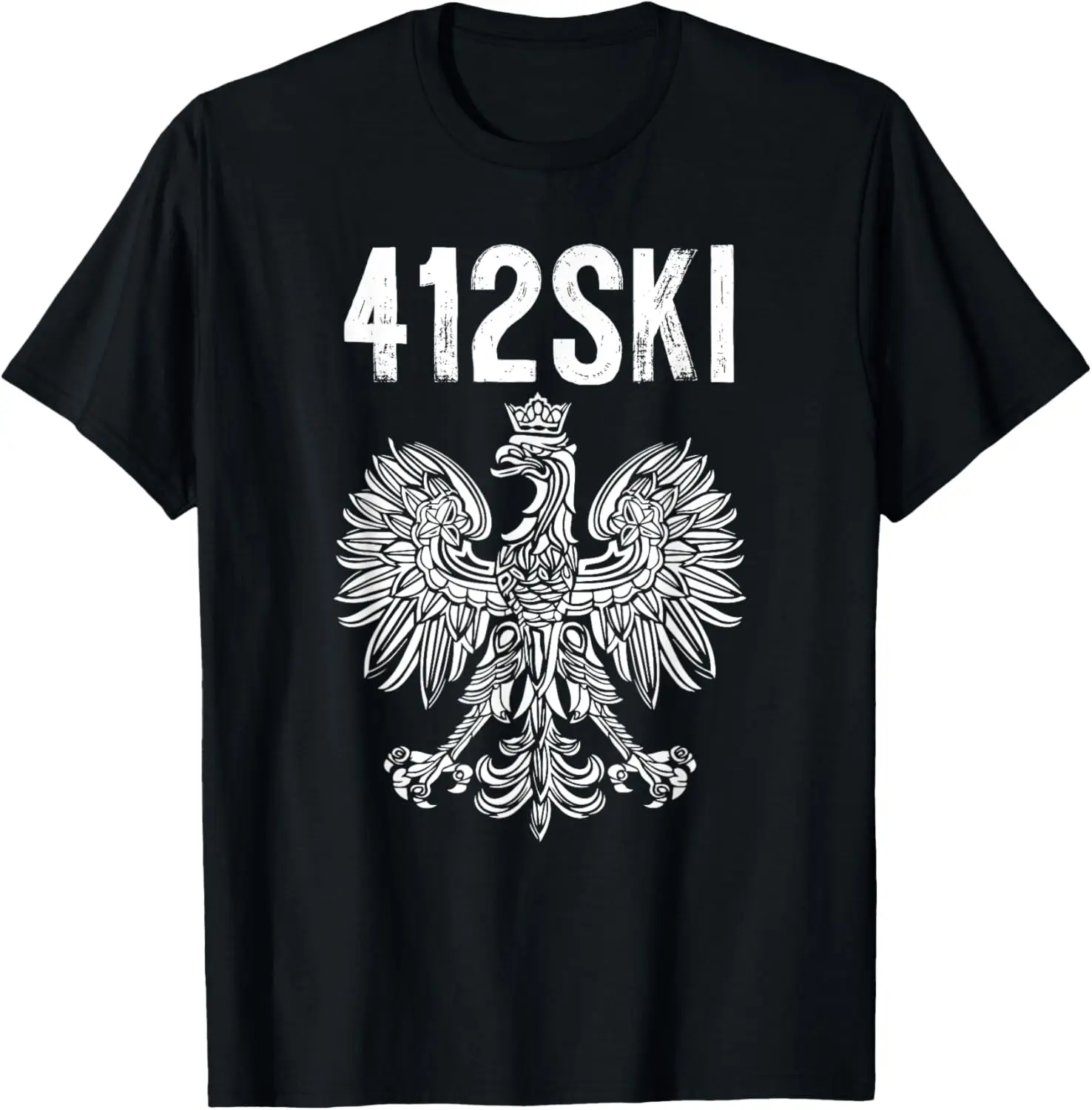 412SKI Pittsburgh Polish Pride T-Shirt Eagle