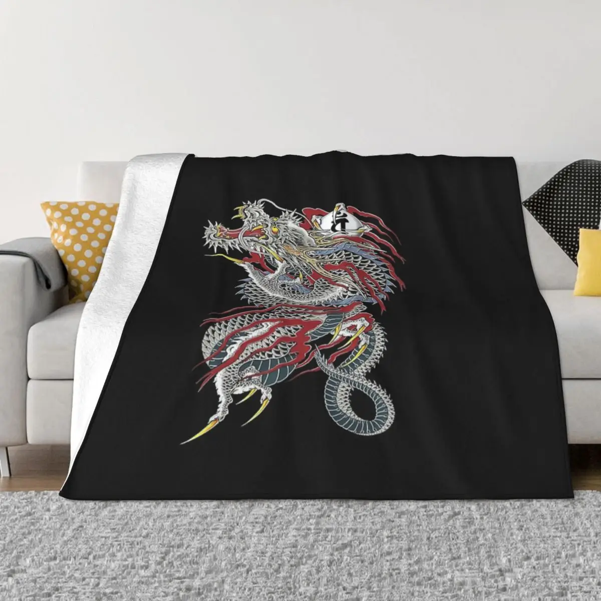 Kiryu Kazuma - Dragon Of Dojima Yakuza Anime Bedroom Quilt For Bed Blankets And Blankets Throw Blanket