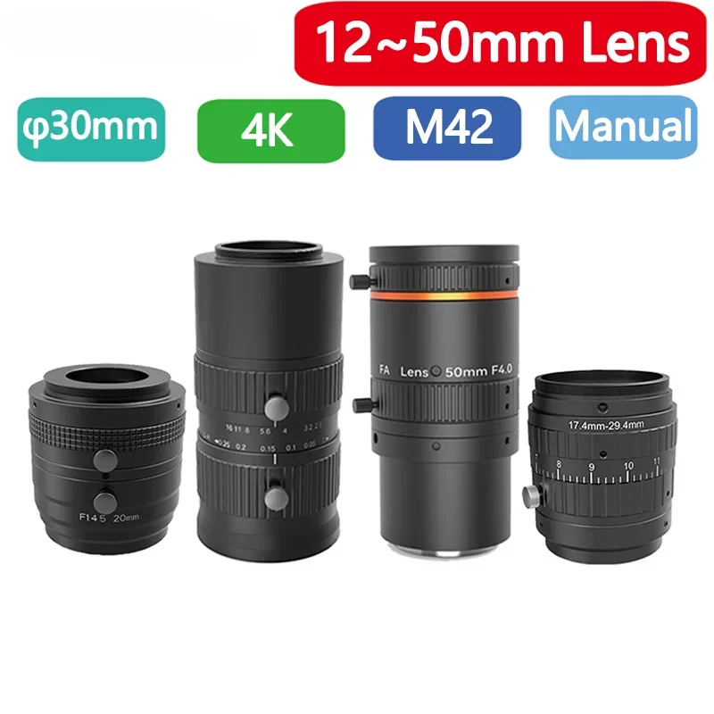 4K Line Scan Lens F…