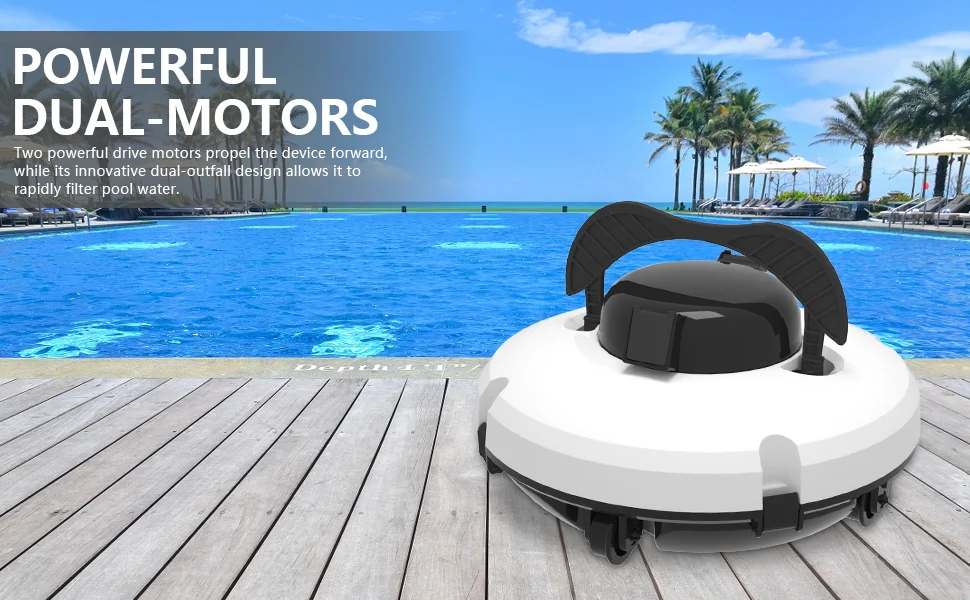 OEM Automatic Pool Cleaning Robot Vacuum Efficient New Product for Swimming Pool Cleaning Tools & Accessories