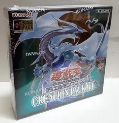 Yugioh Asian-English Duel Monsters Creation Pack 01 Booster Box NEW SEALED