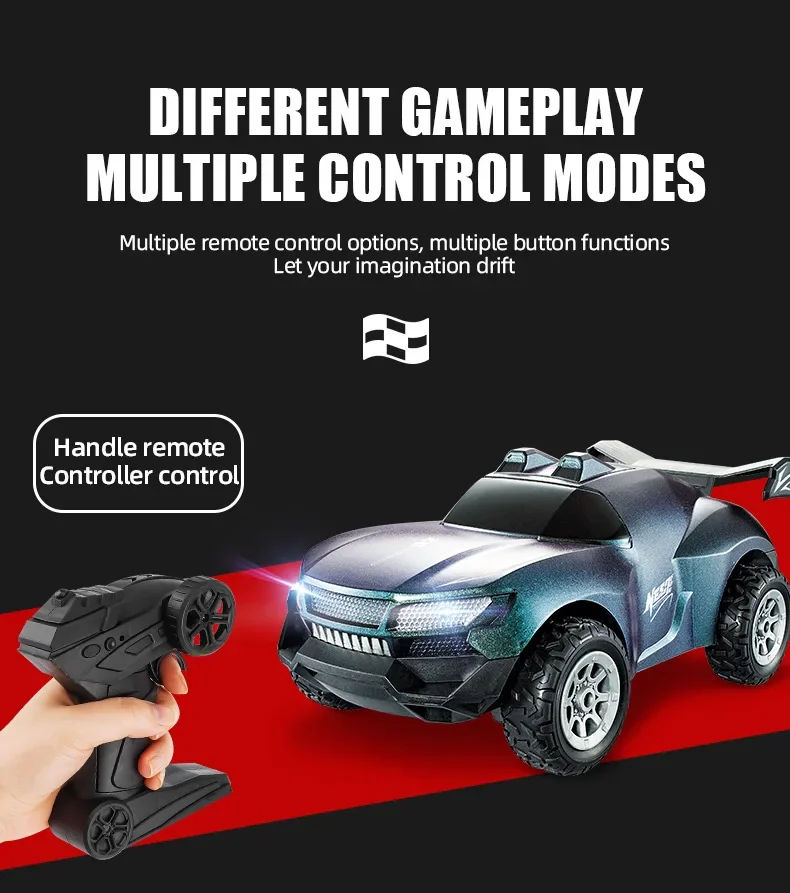 RC Rennwagen HD Kamera Fpv Wifi Fernbedienung Drift Truck 2,4G Klettern Off-Road Stunt Auto Elektrofahrzeug Junge Spielzeug Kind Geschenk