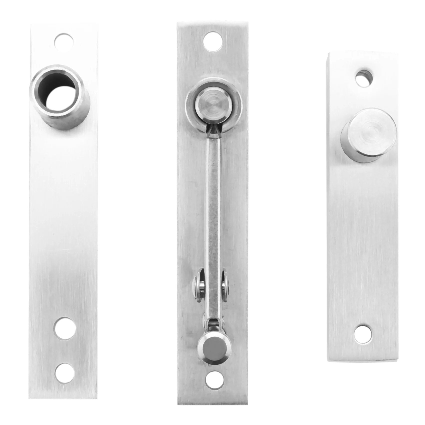 Stainless Steel Pivot Door Hinge Heavy Duty Pivot Hinge for Wood Doors 360 Degree Shaft Stainless Steel Murphy Door Pivot Hin