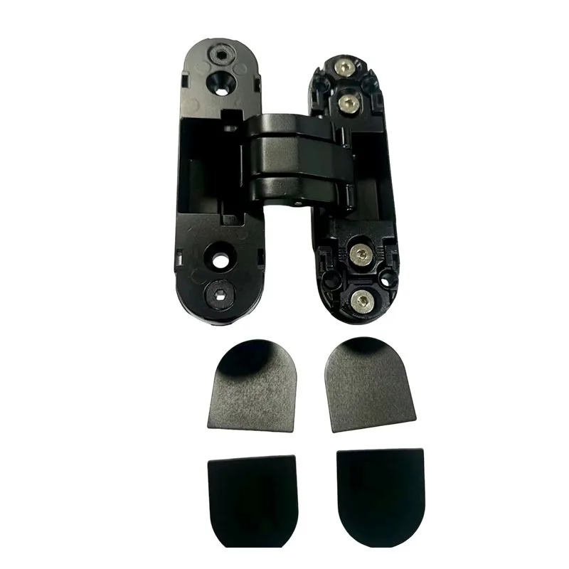 3D Adjustable Hidden Cross Hinge Outside Open Invisible Door Hinge   Hidden Door Wooden Door Hinge