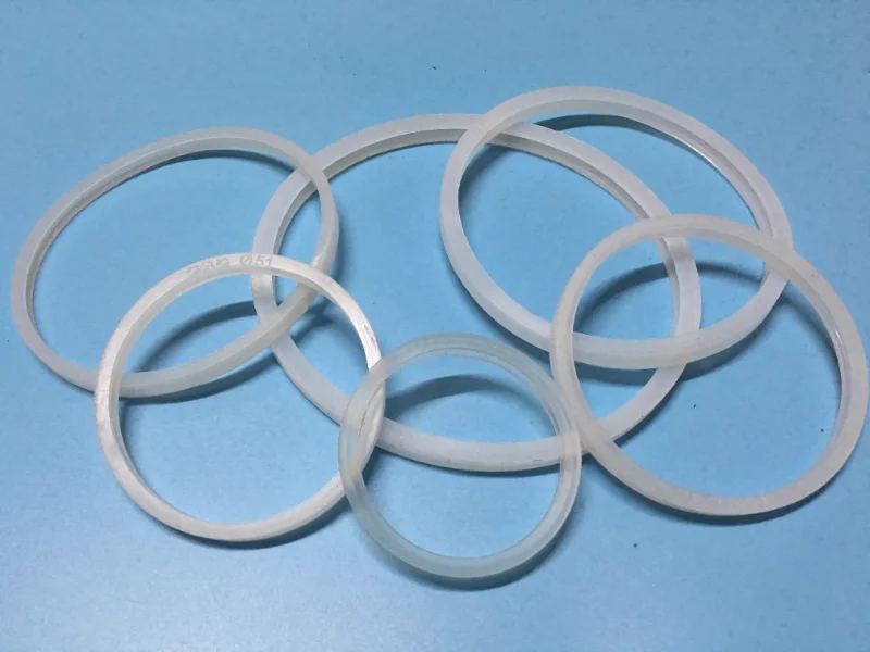 Gasket Silikon Cincin Penyegel Katup Periksa Penyegel Katup Satu Arah, Gasket Berlubang Penyisipan Horizontal Aman untuk Makanan (10 Buah)