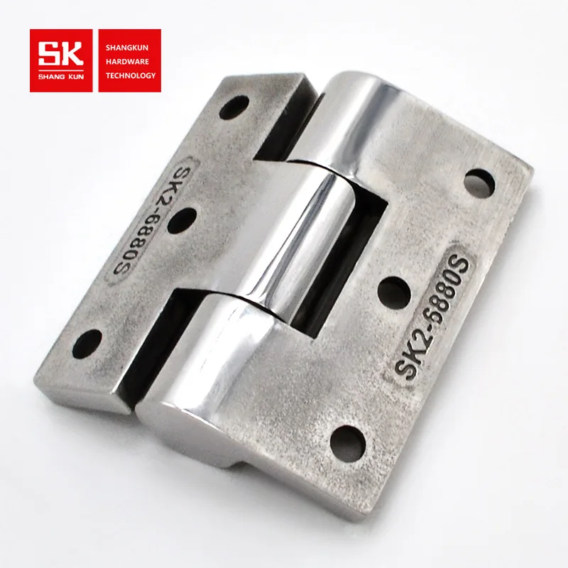 SK2-6880S industrial hardware hinge industrial box special vehicle reinforced thickened stainless steel heavy hinge