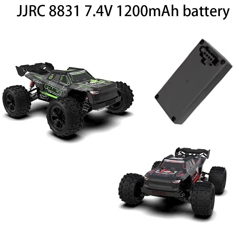 Newly upgraded JJRC C8831 7.4V 1200mAh battery. No need to worry about insufficient battery life. Quick swap in just 10 seconds.
