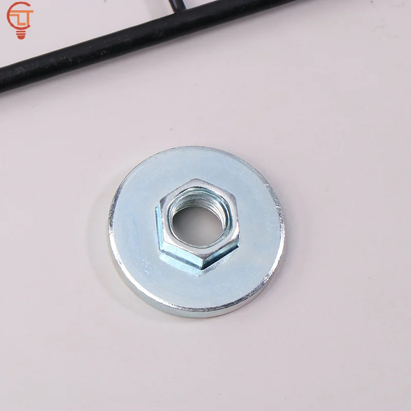 1PC Angle Grinder Pressure Plate Inner Outer Flange Nut Quick Release Locking Hexagon Nut Power Tools Accessories