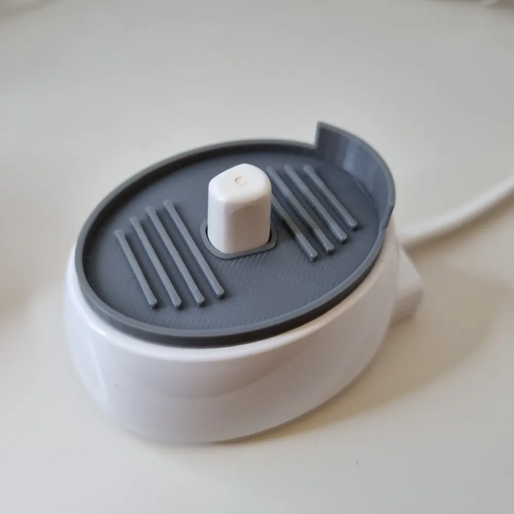 Waterproof Electric Toothbrush Protective Mat Plastic Charging Base Protective Pad Drain Tray Protector Base Cover