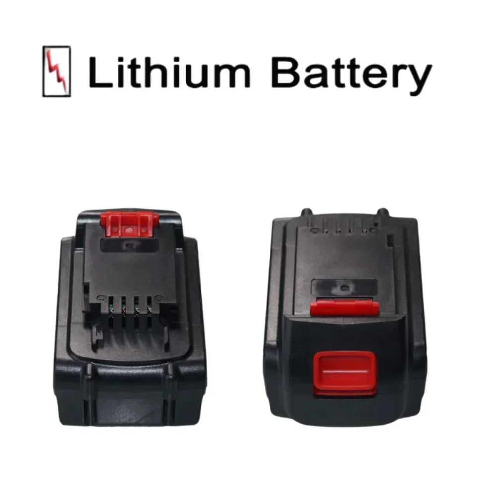 100% High Quality 20V 6.0/8.0/10.0Ah Li-ion Rechargeable Battery for BLACK&DECKER LB20 LBX20 LBXR20 Power Tool Replacement Batte