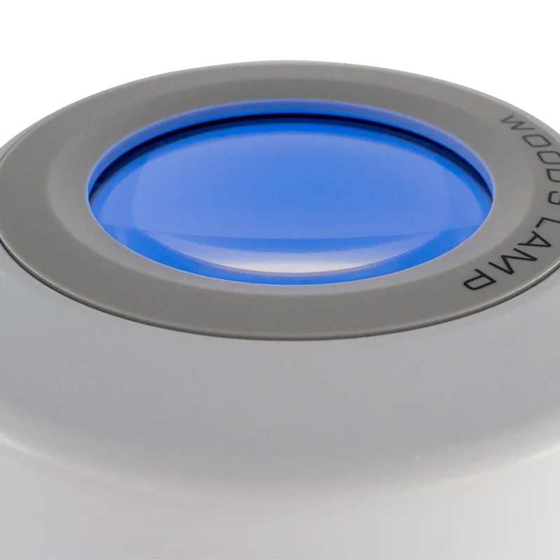 Loupe médicale UVA Lampe à bois LED, Lampe à bois SW-11 Analyse de la peau DerDonoscope Vitiligo Psoriasis Diagnostic