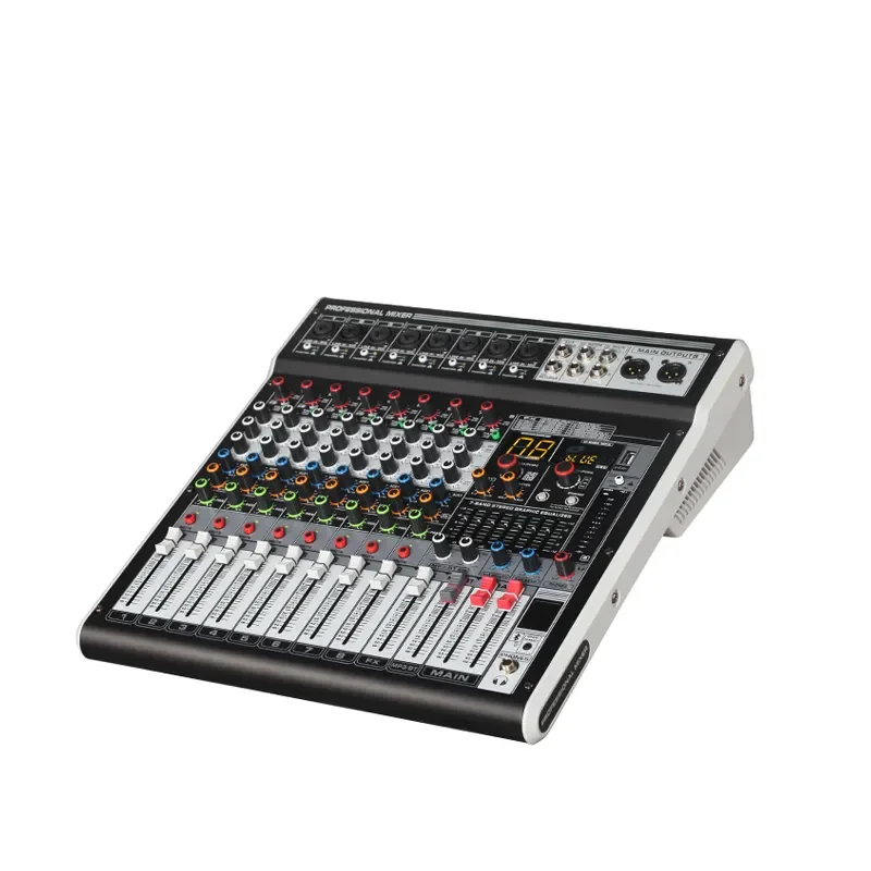 STABCL ST-6P 6 Channel Professional stage bar pub Digital Audio Signal Processor Mixing Console Mixer